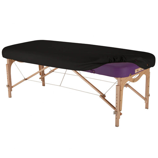 EarthLite Massage Table Cover Black Round Corner
