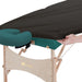 EarthLite Massage Table Cover Black Square Corner