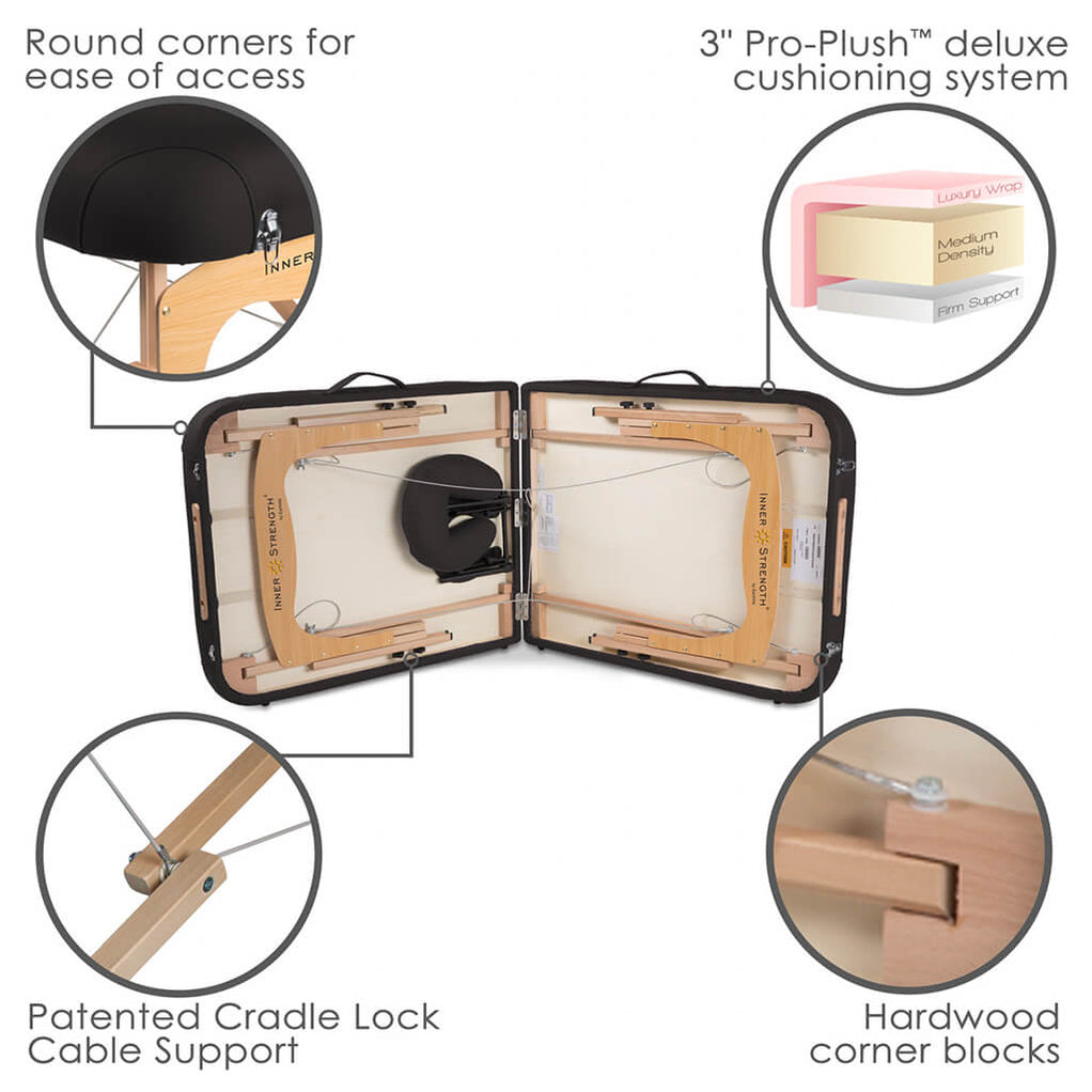 Inner Strength E2 Portable Massage Table Package from Earthlite