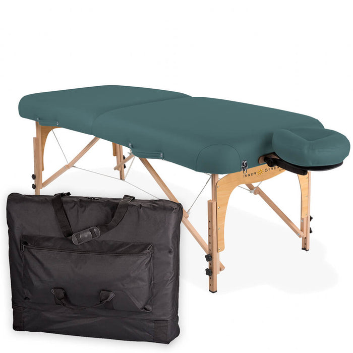 Earthlite Inner Strength E2 Portable Massage Table Package Teal