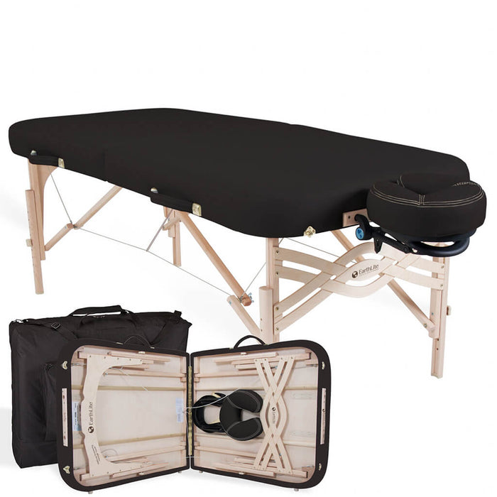 Earthlite Spirit Portable Massage Table Black
