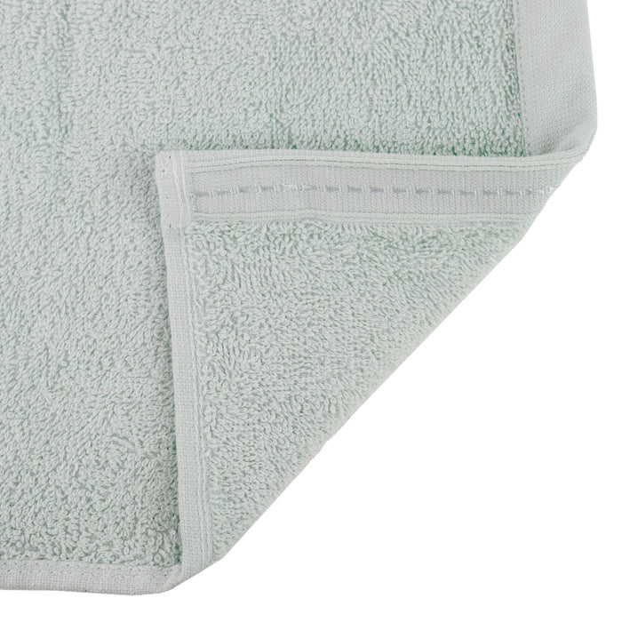 Organic Cotton Face Towels 13x13 Sky