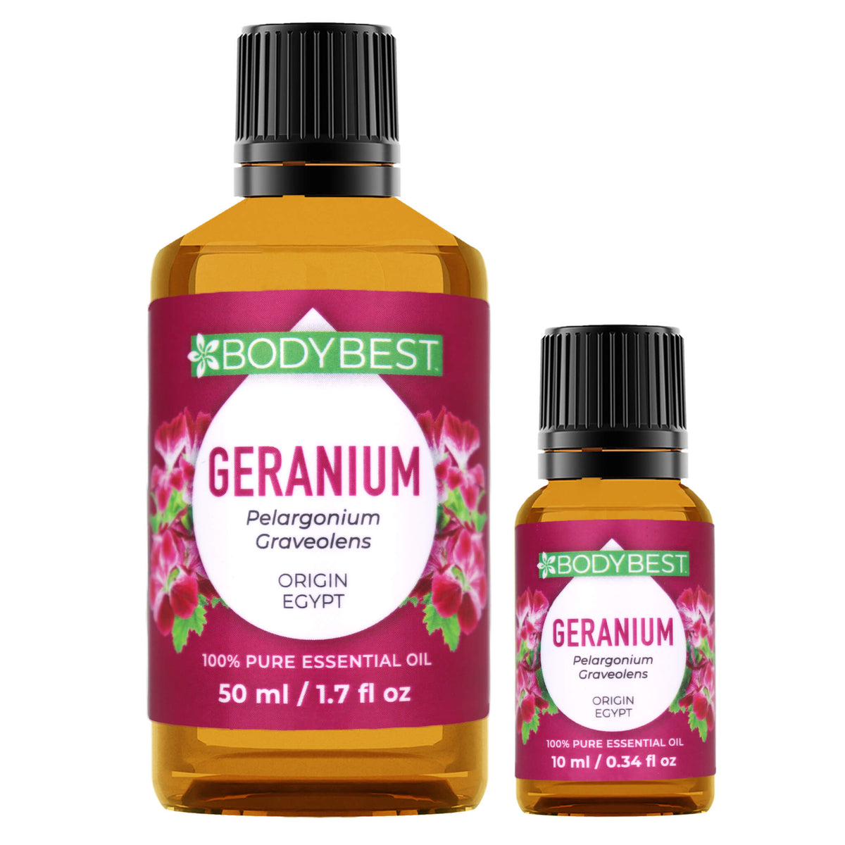 Plant Therapy Geranium Egyptian Organic Essential Oil | 100% Pure