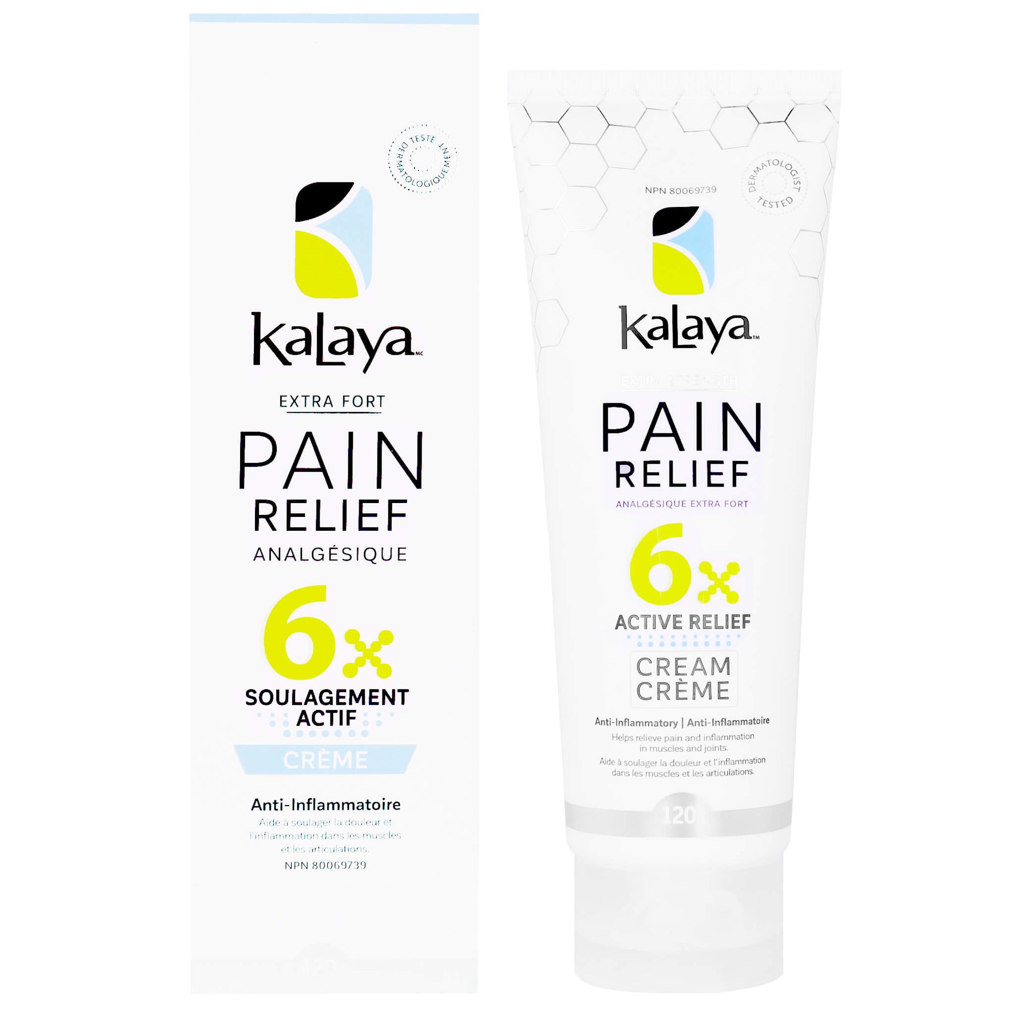 Kalaya Pain Relief Extra Strength 6X Active Relief Cream