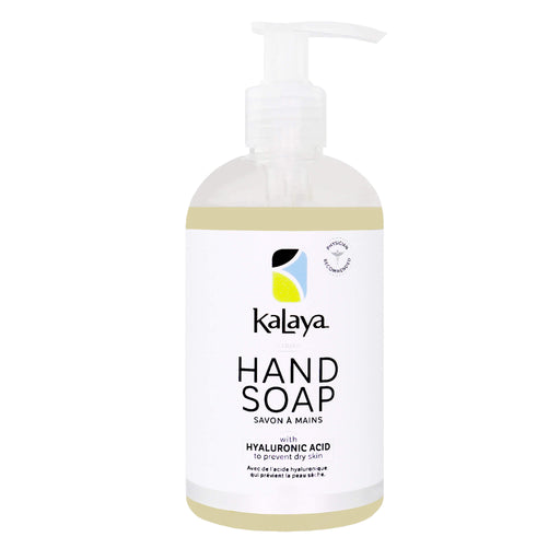 Kalaya Hand Soap with Hyaluronic Acid to prevent dry skin