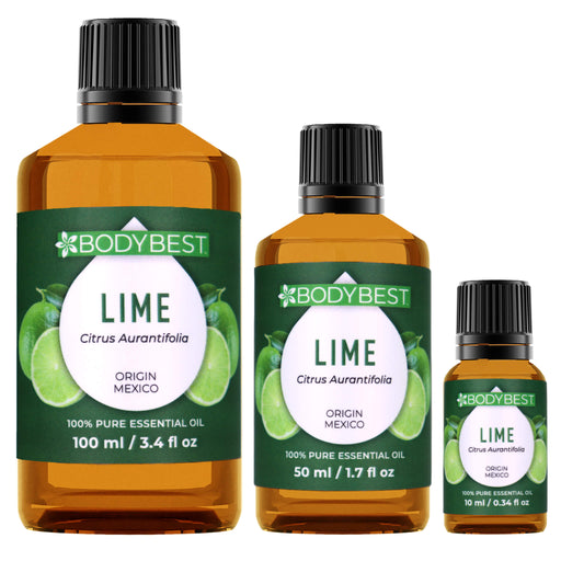 BodyBest Lime Essential Oil  available sizes