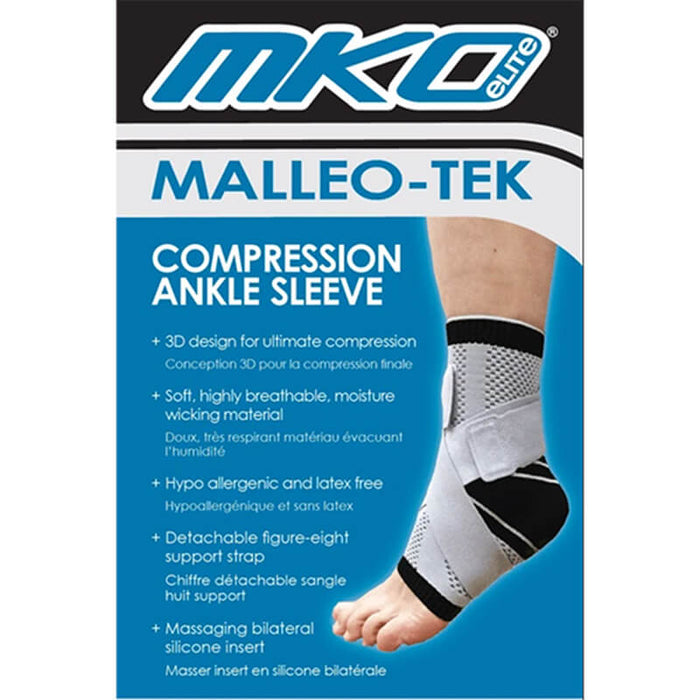 MKO Elite Malleo-Tek Compression Ankle Sleeve