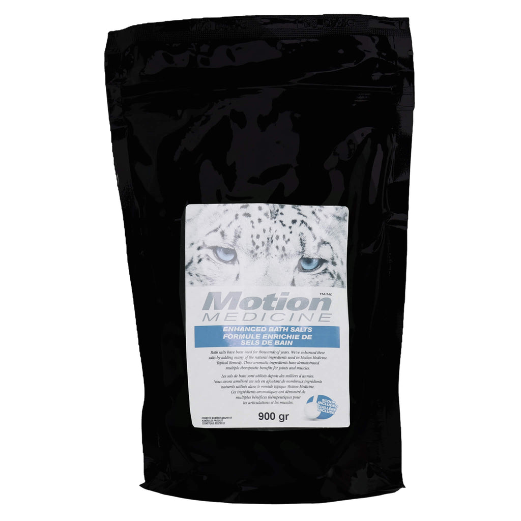 Motion Medicine Bath Salts with Eucalyptus, Lavender, Menthol
