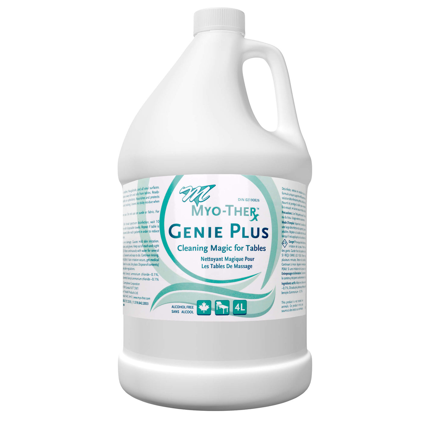Genie Plus Massage Table Cleaner Gallon Clinic Use