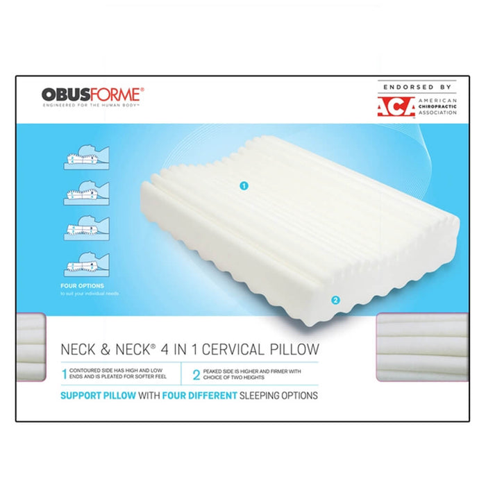ObusForme Neck 4 in 1 Pillow Details