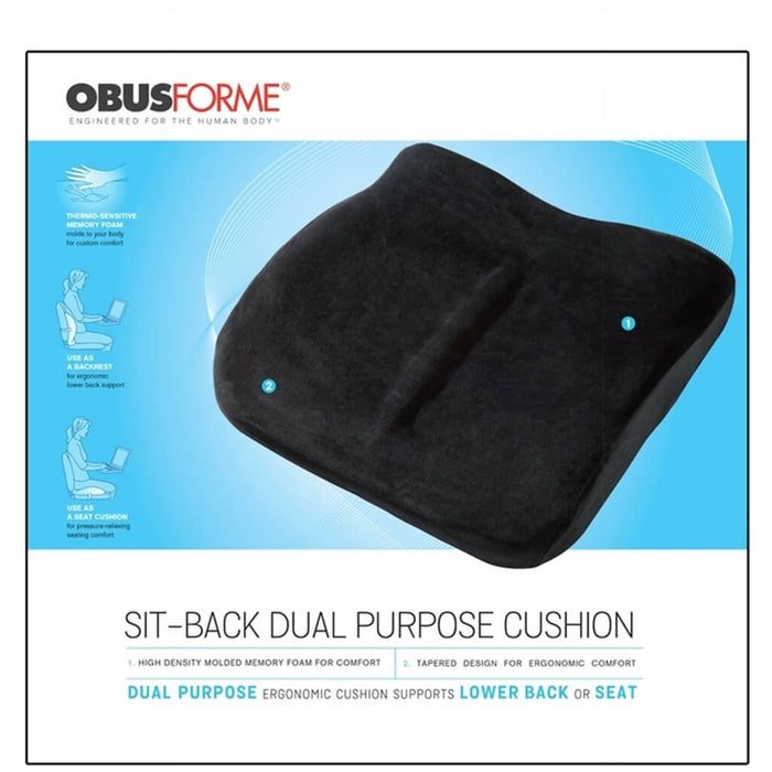 ObusForme SitBack Cushion Details