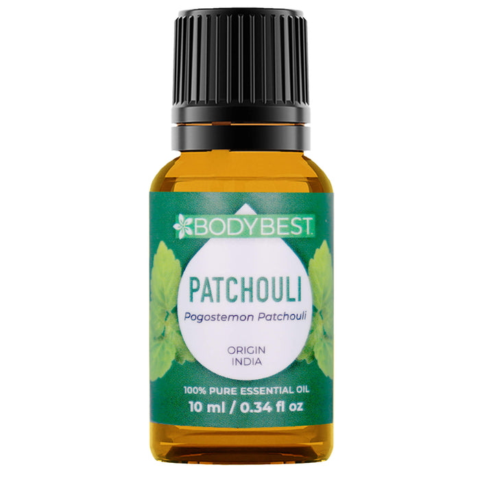 BodyBest Patchouli Essential Oil 10 ml bottle