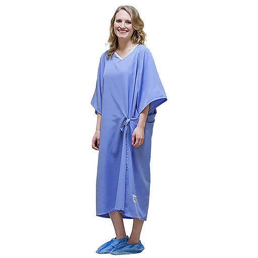 Patient Gown with V Neck