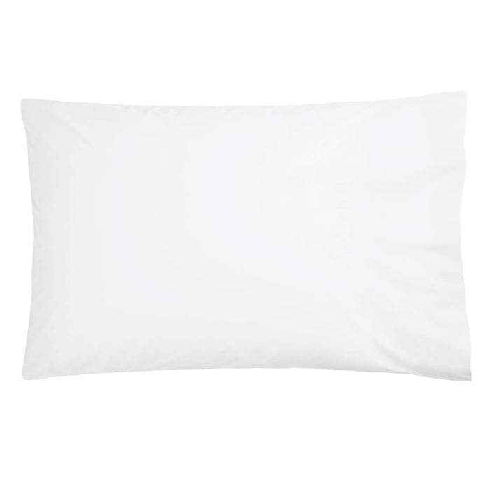 Percale Zippered Treatment Table Pillowcase Protector showing top 21" x 27"