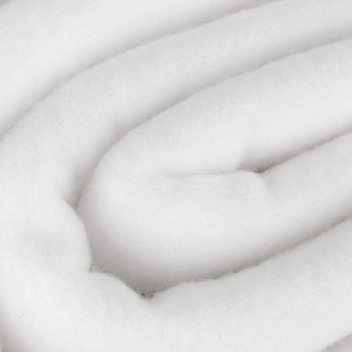 Premium Treatment Table White Polar Fleece Blanket thickness
