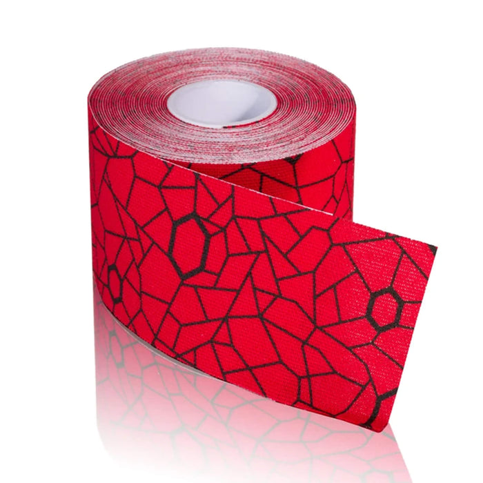 Theraband Kinesiology Tape Roll Hot Red/Black