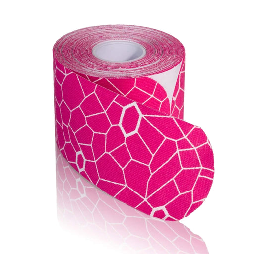 Theraband Kinesiology Tape Roll Pink/White
