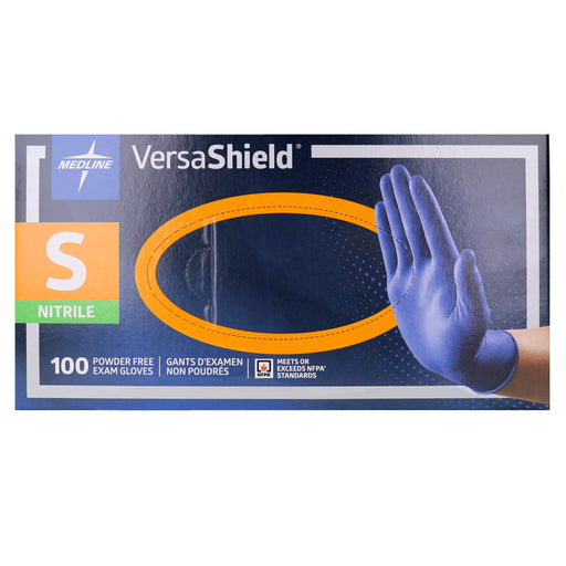 VersaShield Powder-Free Nitrile Exam Gloves Small