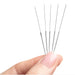 Shinlin Acupuncture Needles 5 x being held between fingers