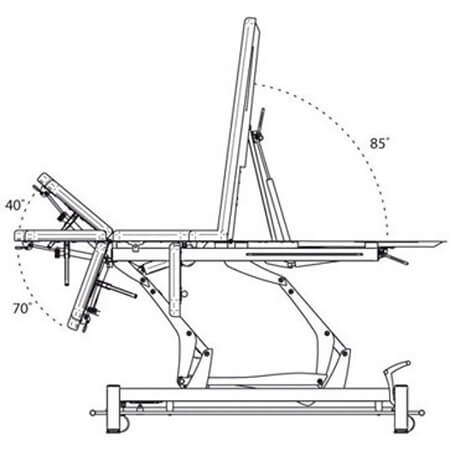 Montane Andes - 7 Section Table tilt dimensions