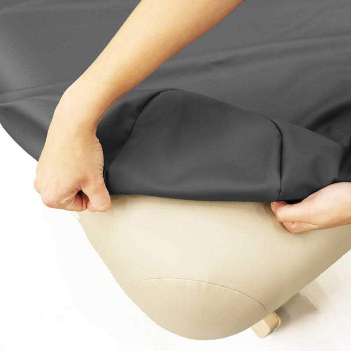 Oakworks Fitted Protective Spa Table Cover (6 inches Deep) coal