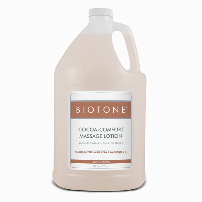 Biotone Cocoa Comfort Massage Lotion gallon
