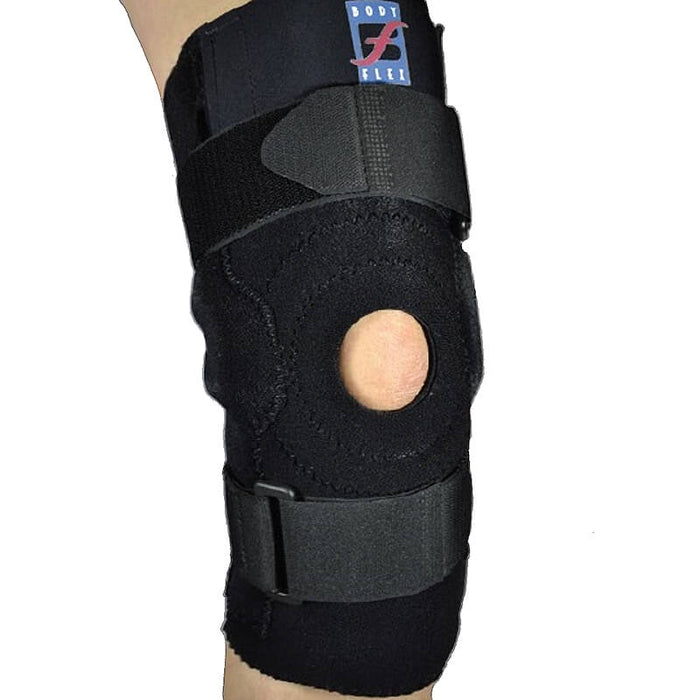 Breathable Full Leg Stabilizer Hinged Knee Support Orthosis M 