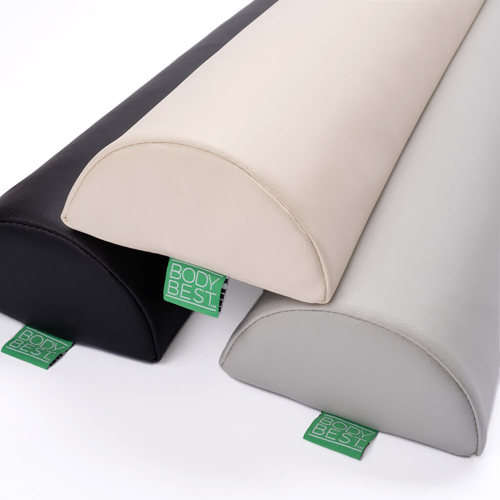 BodyBest Half Moon Bolster Vinyl Lightweight & Durable