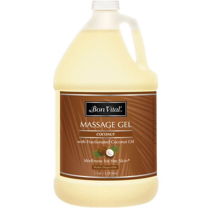 Bon Vital Fractionated Coconut Massage Gel gallon