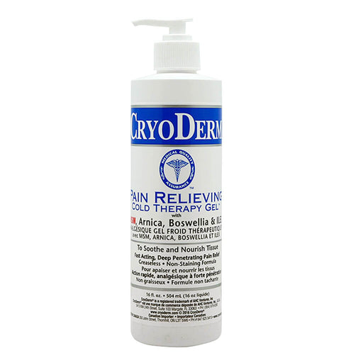 Cryoderm Pain Relieving Cold Therapy Gel 16 oz.
