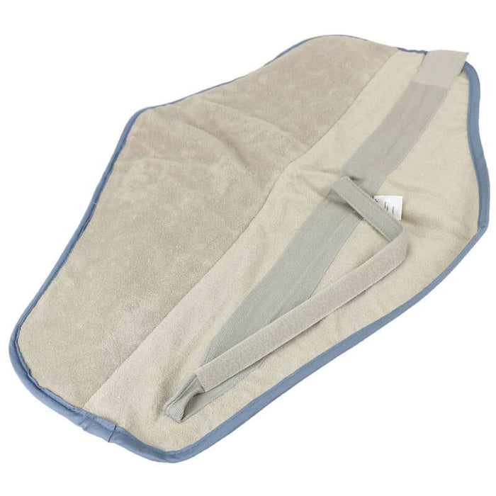Hydrocollator Terry Covers contour back with strap