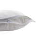BodyBest Premium Barrier Pillow Protectors 20 x 26 zipper close up