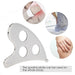 Gua Sha Stainless Steel Fascial Body Scraper can be used on whole body