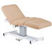Earthlite Everest™ Pedestal Electric Lift Electric Salon Top Spa Table Maries Beige