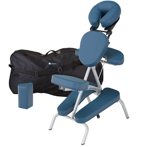 Earthlite Vortex Portable Massage Chair with Case and bolster