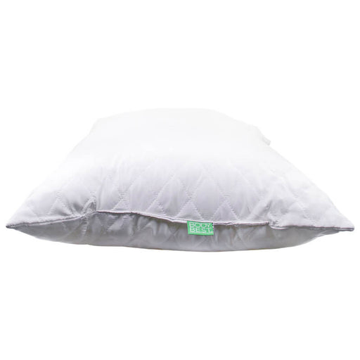 BodyBest Quilted Pillow end of pillow with tag