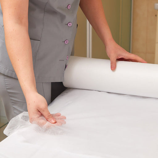 Disposable Oil Resistant Massage Table Sheets on a Roll 50 sheets