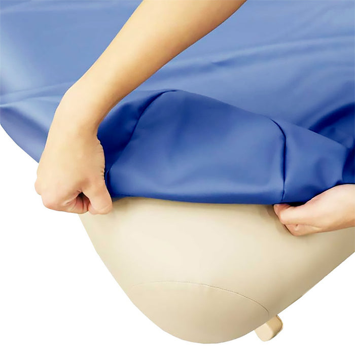 Oakworks Fitted Protective Spa Table Cover (6 inches Deep) blue