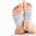 Natural Detoxifying Foot Pads on sole of feet