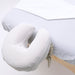 T220 Percale Massage Table Sheet Set 3pc close up of face rest cover