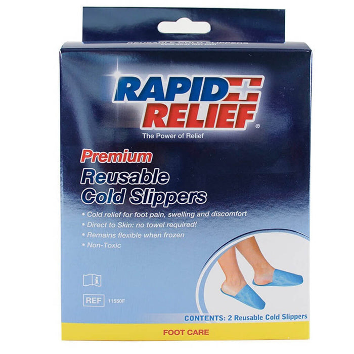 Rapid Relief Reusable Cold Slippers Contour Gel - Main Image