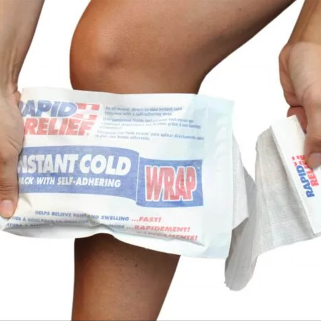 Self Adhering Instant Cold Wrap to Treat Bruises | Cold Therapy
