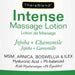 TheraBlend Intense Massage Lotion with Jojoba and Chamomile Packet