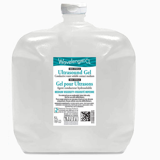 WaveLength Clear Ultrasound Gel 5 litres